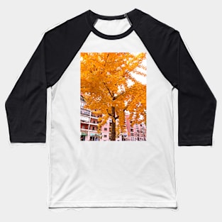 Avenida João XXI. Lisboa. ginkgo biloba tree Baseball T-Shirt